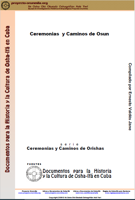 Ceremonias y Caminos de Osun