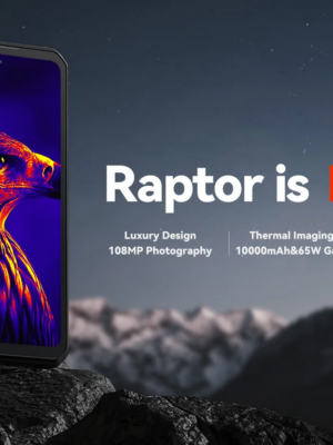 [Estreno mundial] IIIF150 Raptor Smartphone robusto Imagen térmica 6.8”