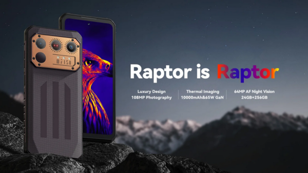 [Estreno mundial] IIIF150 Raptor Smartphone robusto Imagen térmica 6.8”