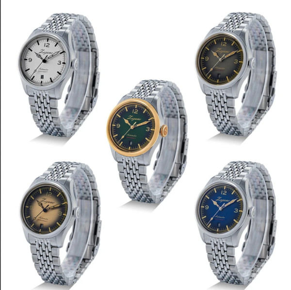ZEZAME Relojes para hombre YN55A reloj automático de lujo 38mm retro