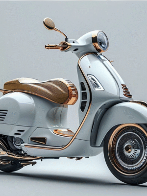 Motocicleta scooter refrigerada por agua NS125LA EFI, retro de primavera, 150 cc