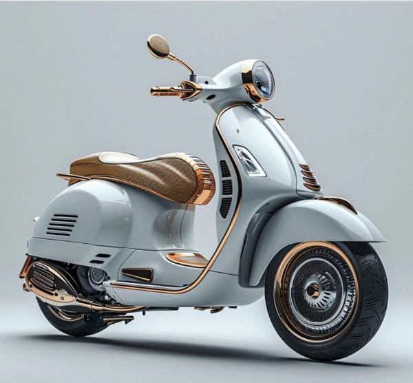 Motocicleta scooter refrigerada por agua NS125LA EFI, retro de primavera, 150 cc
