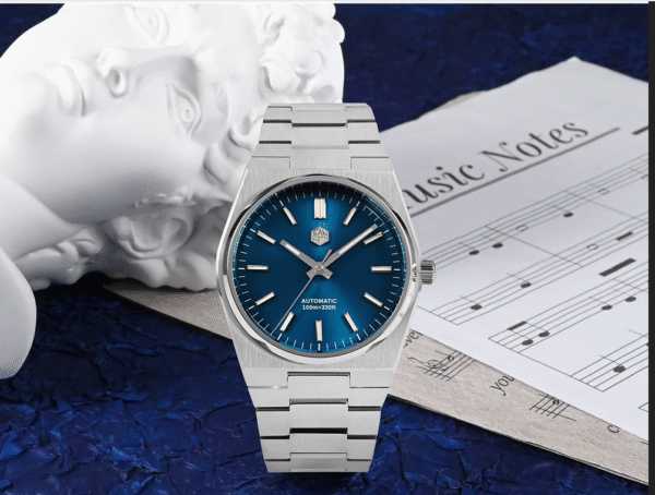 Reloj clásico San Martin para hombre modelo SN0023 40mm Miyota 9015.