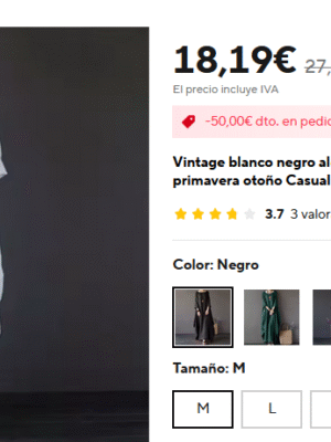 Vestido vintage de algodón ,lino de gran tamaño para playa