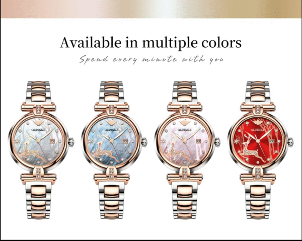 ALI SAN MARTIN OUPINKE Modelo 3180 marca de lujo, reloj de mujer.PRECIO DE SUPEROFERTA OFERTA : 109,83€