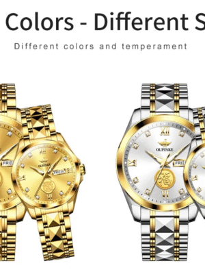 RELOJES OUPINKE 3305 relojes automáticos para hombres y mujeres. PRECIO DE OFERTA : 723,99€