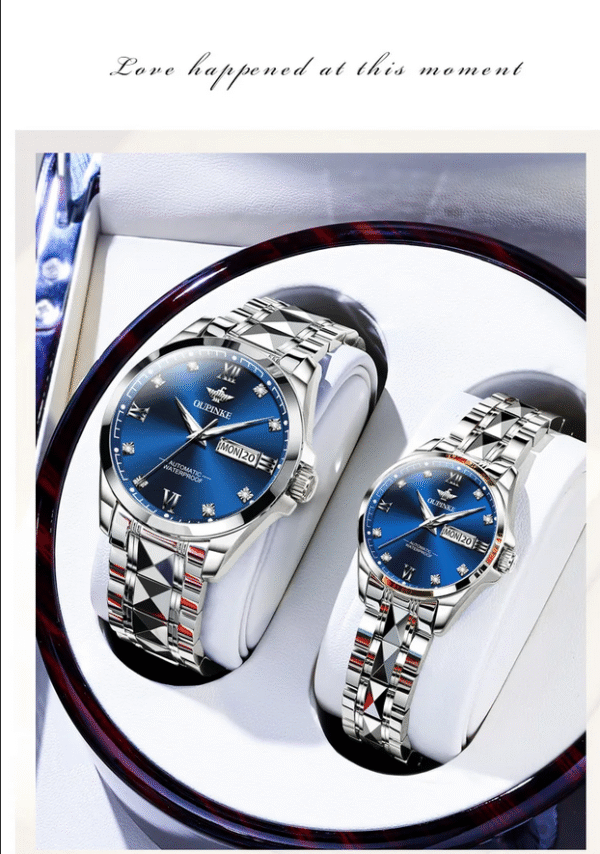 RELOJ OUPINKE Modelo 3262 Relojes mecánicos para parejas. PRECIO DE OFERTA : 531,69€