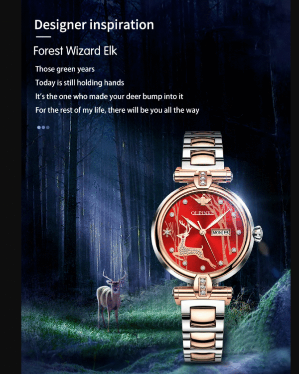 ALI TRES OUPINKE Modelo 3180 marca de lujo, reloj de mujer.PRECIO DE SUPEROFERTA OFERTA : 109,83€