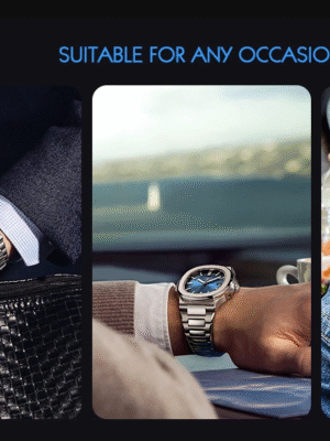 Reloj de pulsera mecánico completamente automático para hombre. Marca: ROCOS Modelo: R0139 . Diseño Nautilus. PRECIO DE OFERTA : 186,99€
