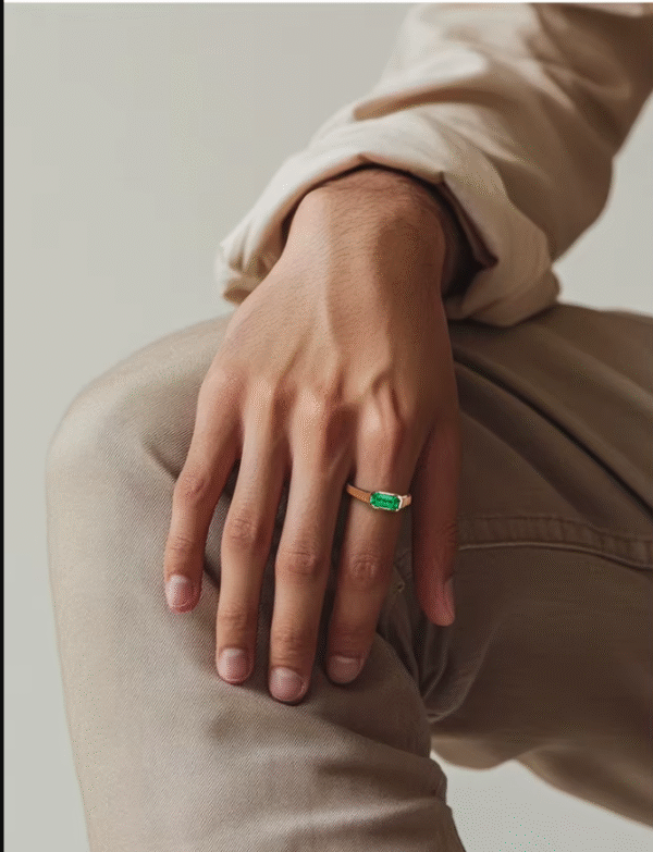 ALIBABA DETSCHE BOOT JEWELLWANG: Anillo de compromiso para hombres y mujeresde esmeralda y piedras preciosas sintéticas. PRECIO DE OFERTA: 827,11€