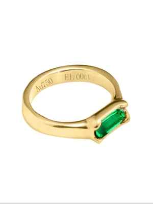 JEWELLWANG: Anillo de compromiso para hombres y mujeresde esmeralda y piedras preciosas sintéticas. PRECIO DE OFERTA: 827,11€