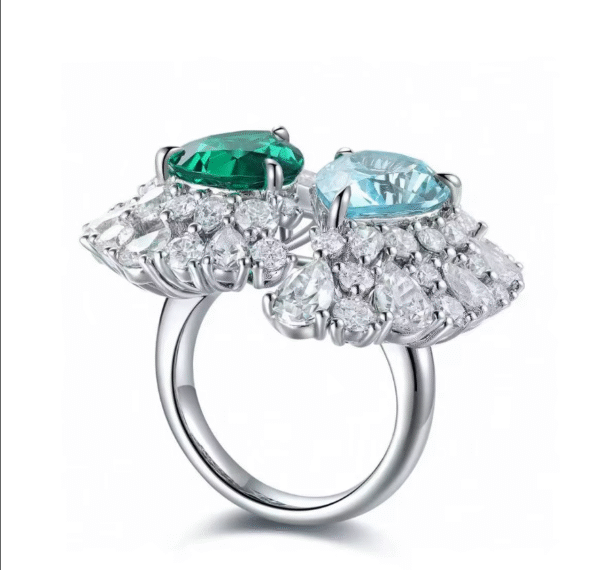 alibaba detsche boot dos PIRMIANA: Anillo de Esmeralda cultivada en laboratorio joyería de plata S925 anillo de compromiso para mujer. PRECIO DE OFERTA : 308,39€