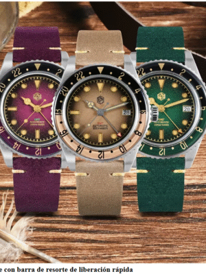Reloj San Martin modelo SN0134 G- GMT. Movimiento: Japón NH34. Precio de Oferta: 281,59€