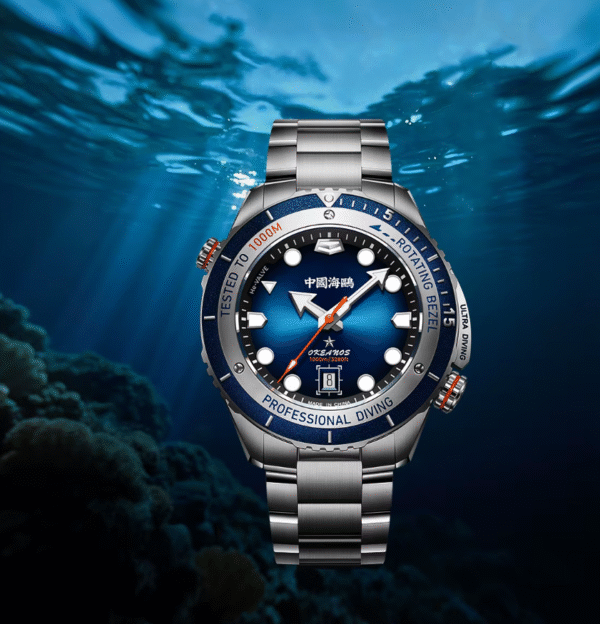 Seagull 1000M impermeable reloj de buceo para hombre válvula de helio integrada 45mm Ultra buceo. Oferta:940,99€