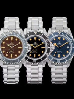 Thorn T023 V2 reloj de buceo automático reloj mecánico Vintage para hombre 200m resistencia al agua PT5000 movimiento zafiro relojes para hombres