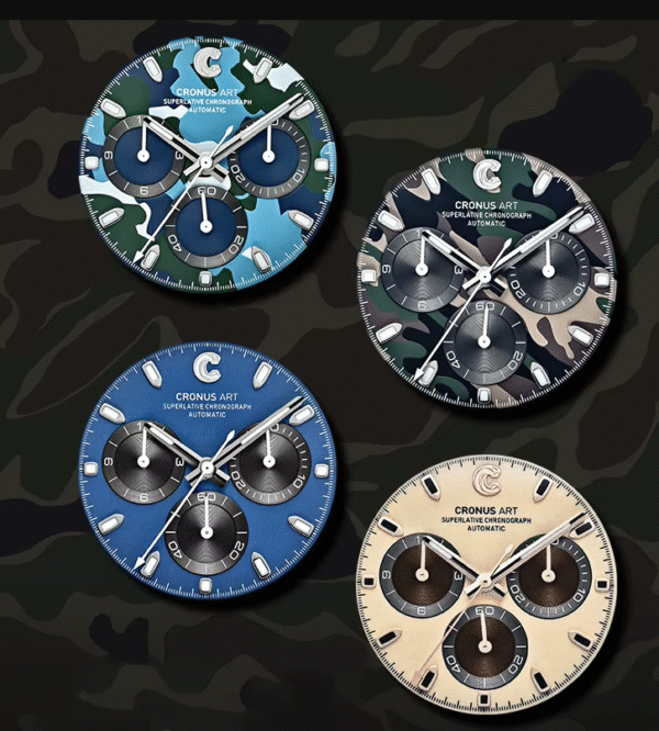 Reloj cronógrafo CRONUSART para hombre, caja de fibra de carbono de 40mm. PRECIO DE OFERTA : 865,39€