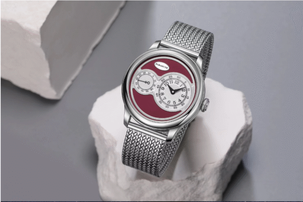 FARASUTE, nuevo reloj mecánico informal completamente automático para hombre, reloj de pulsera de acero inoxidable con zafiro de lujo, reloj resistente al agua 5Bar.