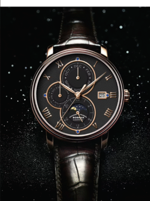 Reloj Automático BORMAN para hombre, reloj de pulsera mecánico de 41mm, resistente al agua hasta 5ATM. OFERTA: 156,69€