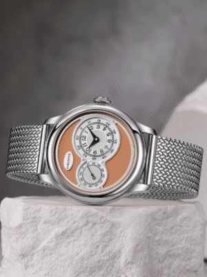 FARASUTE, nuevo reloj mecánico informal completamente automático para hombre, reloj de pulsera de acero inoxidable con zafiro de lujo, reloj resistente al agua 5Bar.