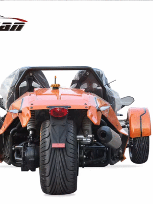 Triciclo de carreras de cuerpo abierto T-Rex para adultos, Color plateado. En oferta por solo 9.074,99€