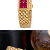 Reloj BERNY Dorado Mujer – Cuadrado Acero Inoxidable. Precio de oferta €160,00 EUR