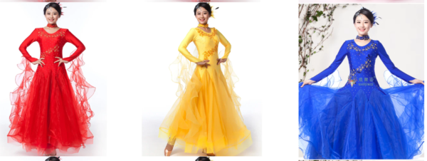 ali seis Elegante Vestido de Baile Moderno para Ballroom y Danza Social. €200,00 EUR (PRECIO DE OFERTA)