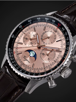 Reloj Sugess Cronógrafo Mecánico Moonphase Pilot – Movimiento ST1908. Precio de oferta : 399,00 EUROS