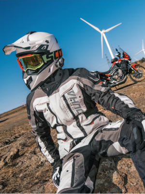 Traje Moto DUHAN Impermeable - Chaqueta Invierno Motocross Hombre 4 Estaciones