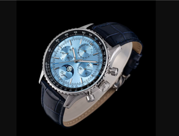 alibaba detsche boot dos Reloj Sugess Cronógrafo Mecánico Moonphase Pilot – Movimiento ST1908. Precio de oferta : 399,00 EUROS