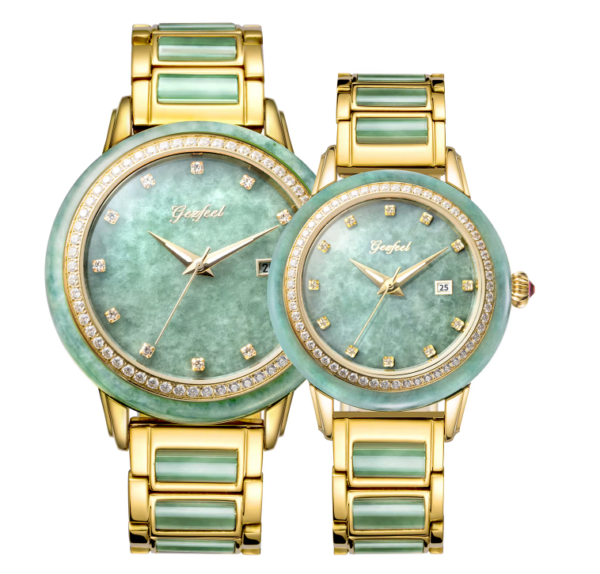 alibababuscar Reloj Automático Luxury ideal para Pareja de Jade. PRECIO DE OFERTA:250,00 EUR