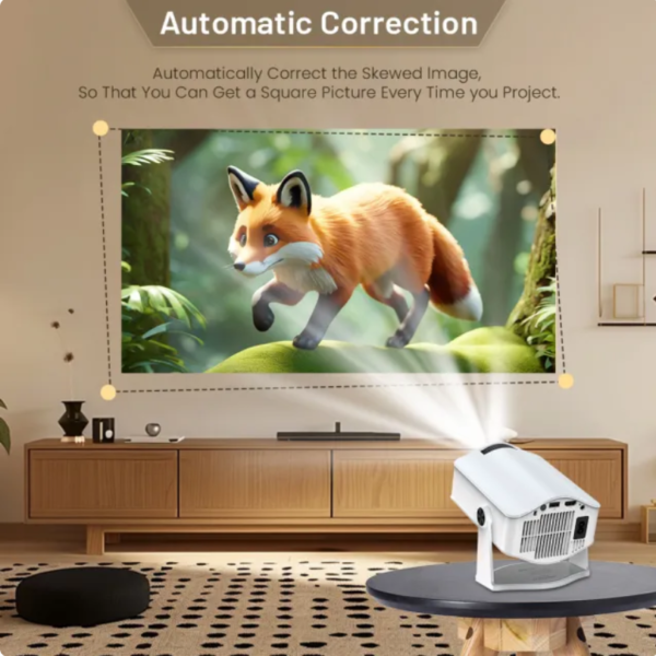 Proyector DOAN HM400 Pro Android 11, pantalla grande, doble Wi-Fi 6, BT5.2, 720P, proyector de cine portátil mejorado, 1280 x 720P