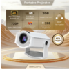 Proyector DOAN HM400 Pro Android 11, pantalla grande, doble Wi-Fi 6, BT5.2, 720P, proyector de cine portátil mejorado, 1280 x 720P